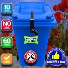 Load image into Gallery viewer, Wheelie Bin Lid Lock - No tools required