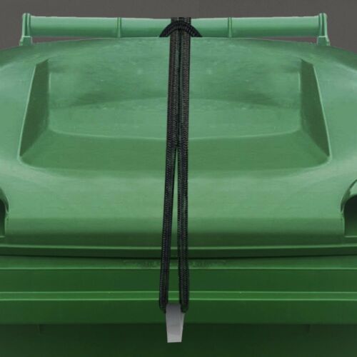 Wheelie Bin Wall Post Mount LockFree Bungee Lock Tough & Easy